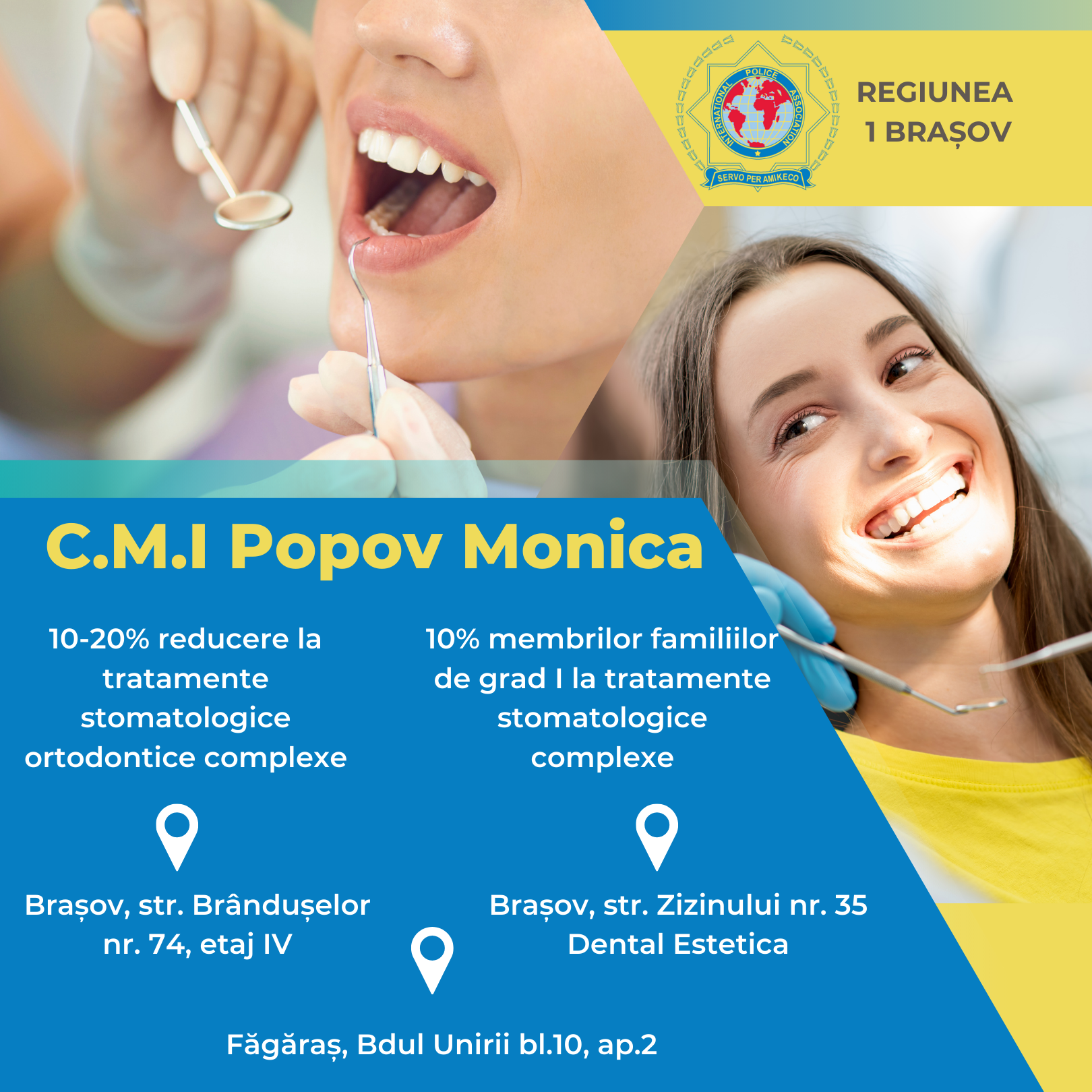 Regiunea 1 Brasov CMI Popov Monica