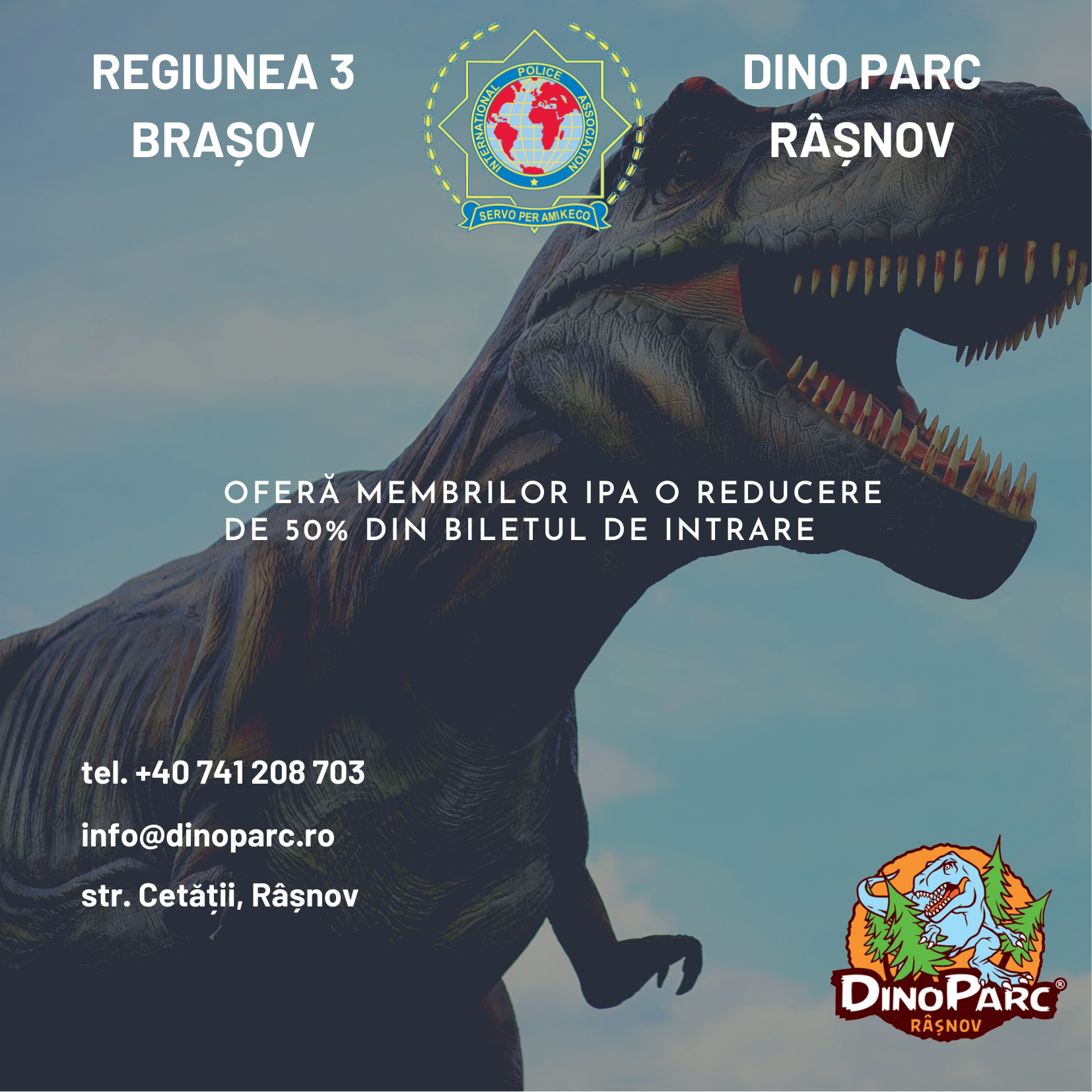 Regiunea 3 Brasov Dino Parc Rasnov