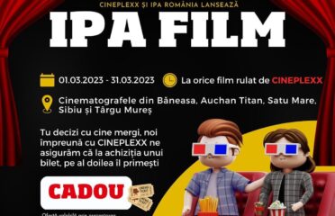 Cineplexx si IPA Romania lanseaza IPA FILM