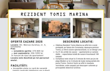 Regiunea 21 Bucuresti si Rezident Tomis Marina